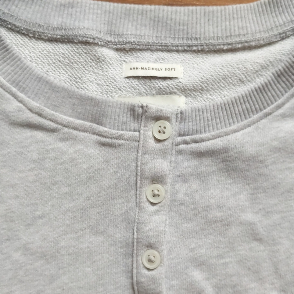 American Eagle / Henley sweater / M - Picture 6 of 15